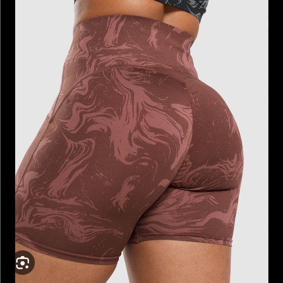 Gymshark Power Short - Cherry Brown - Picture 4 of 10